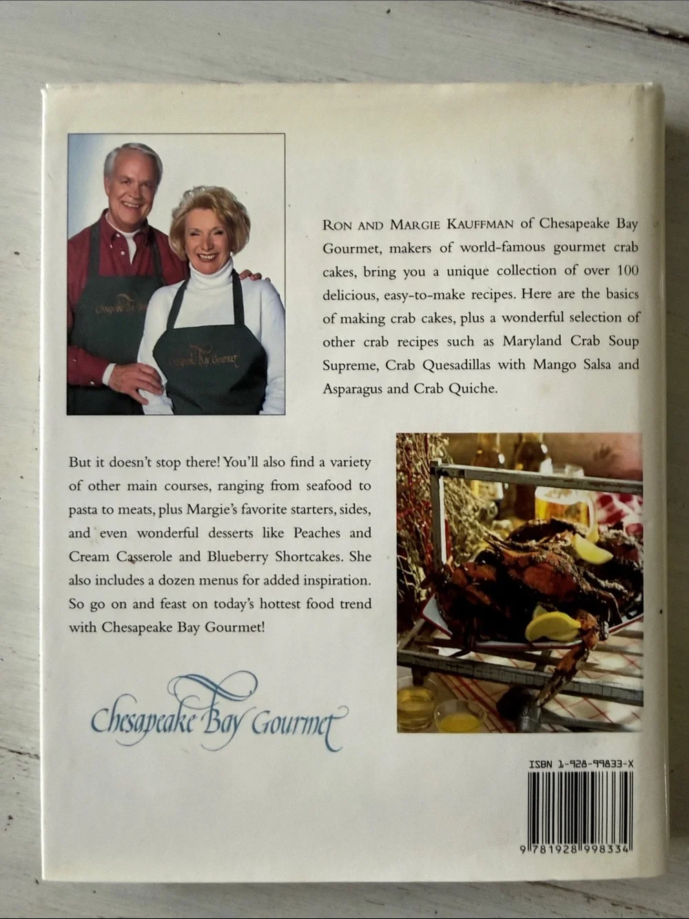 Chesapeake Bay Gourmet Cooking with Crab Cookbook - Vintage